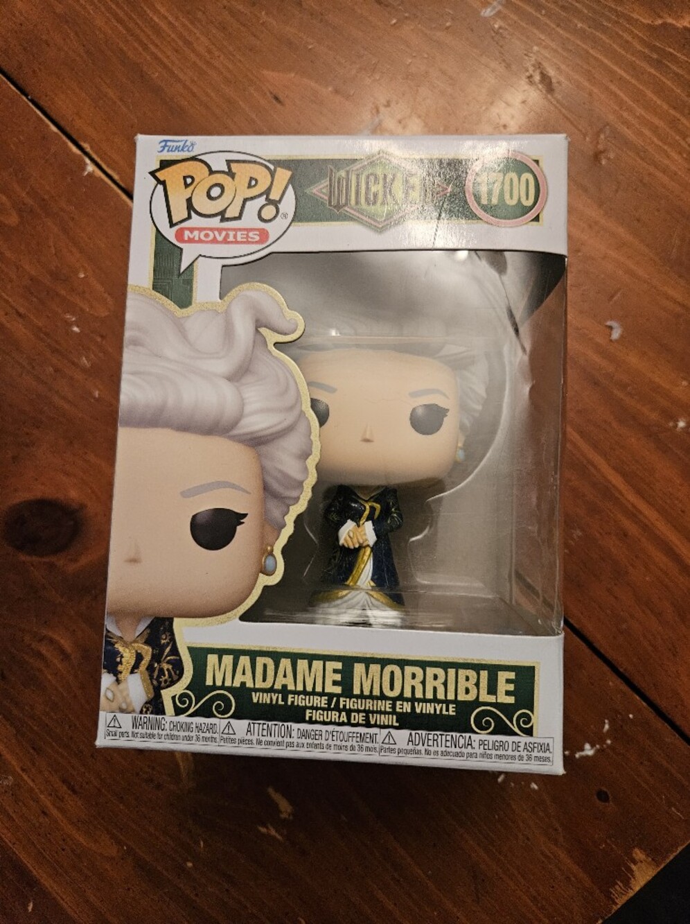 Nib Funko Movies Madame Morrible Vinyl Figure - White & Black